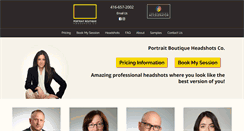 Desktop Screenshot of portraitboutique.ca